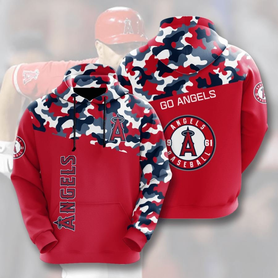 Los Angeles Angels No1003 Custom Hoodie 3D