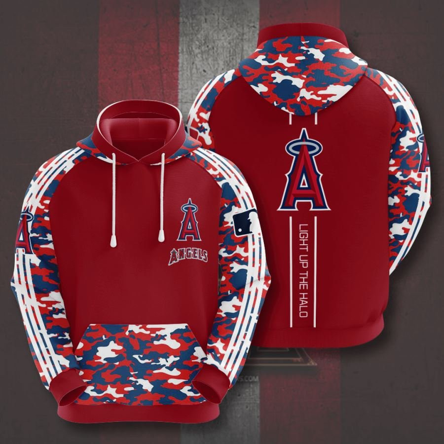 Los Angeles Angels No1006 Custom Hoodie 3D