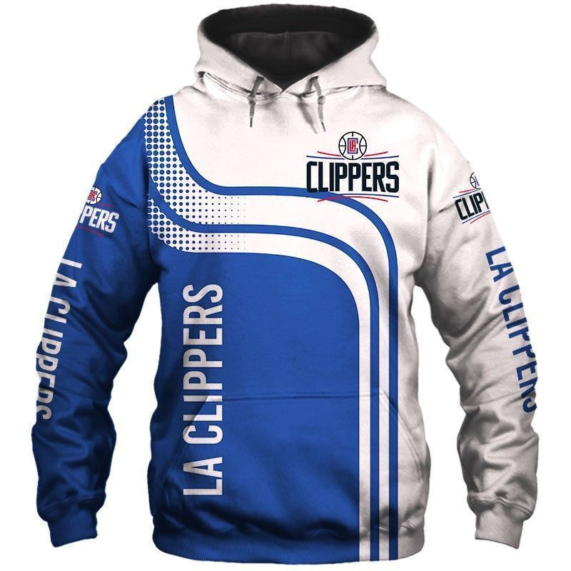 Los Angeles Clippers Pullover And Zippered Hoodies Custom 3D Los Angeles Clippers Graphic Printed 3D Hoodie All Over Print Hoodie For Men For Women