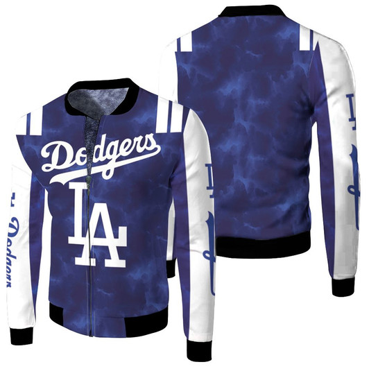 Los Angeles Dodgers Mlb Fan Fleece Bomber Jacket