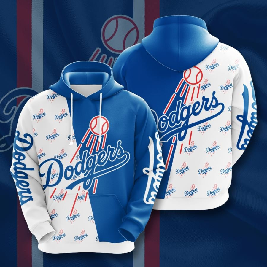 Los Angeles Dodgers No1042 Custom Hoodie 3D