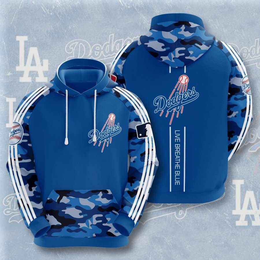 Los Angeles Dodgers No1047 Custom Hoodie 3D