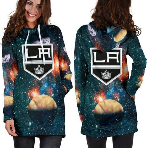 Los Angeles Kings Hoodie Dress Sweater Dress Sweatshirt Dress 3d All Over Print For Women Hoodie