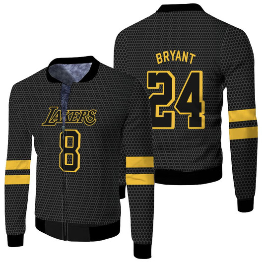 Los Angeles Lakers Kobe Bryant For Fan Fleece Bomber Jacket