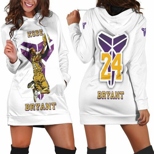 Los Angeles Lakers Kobe Bryant Western Conference Hoodie Dress Sweater Dress Sweatshirt Dress