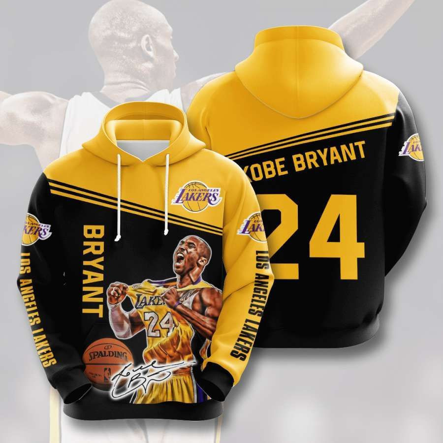 Los Angeles Lakers No1054 Custom Hoodie 3D All Over Print
