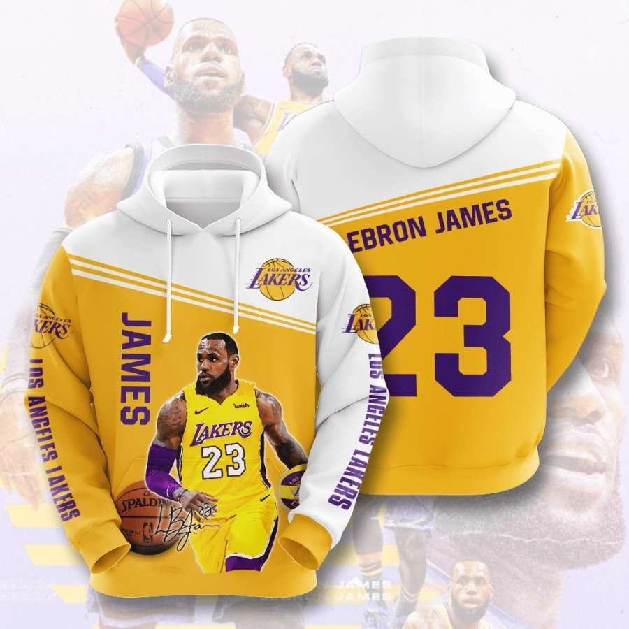 Los Angeles Lakers No1063 Custom Hoodie 3D All Over Print