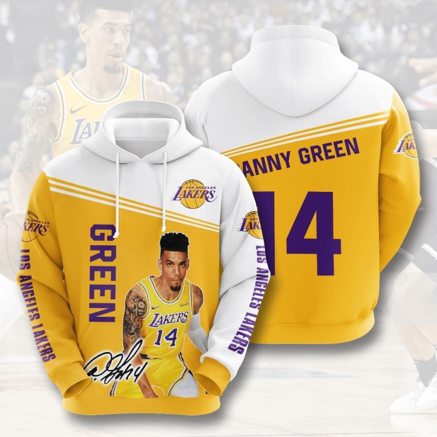 Los Angeles Lakers No1065 Custom Hoodie 3D All Over Print