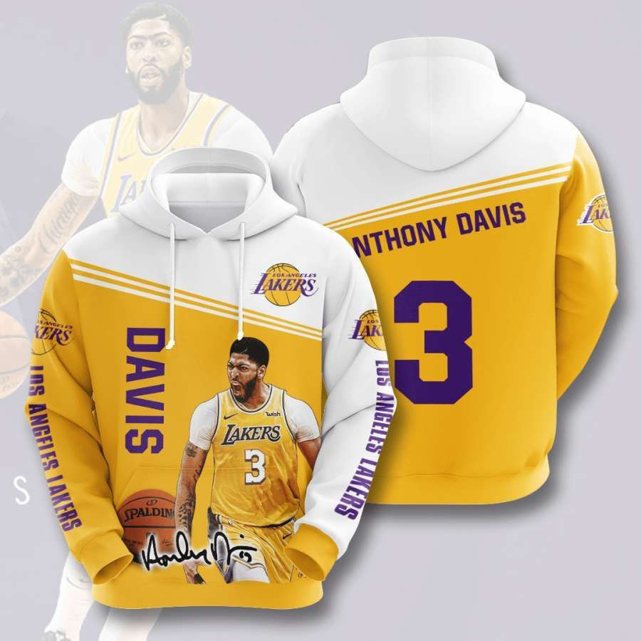 Los Angeles Lakers No1067 Custom Hoodie 3D All Over Print