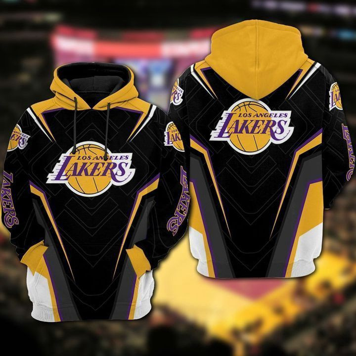 Los Angeles Lakers Pullover And Zippered Hoodies Custom 3D Los Angeles Lakers Graphic Printed 3D Hoodie All Over Print Hoodie Sweatshirt For Fans Men Women