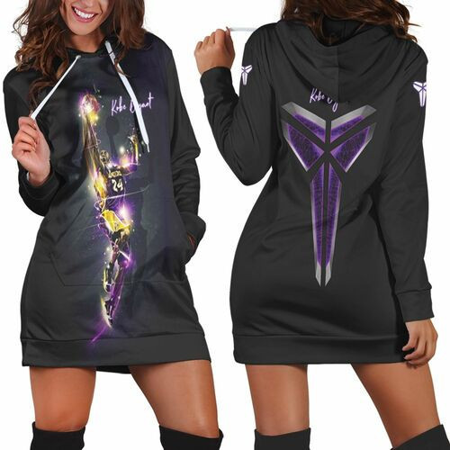 Los Angeles Lakers Western Conference Kobe Bryant Hoodie Dress Sweater Dress Sweatshirt Dress