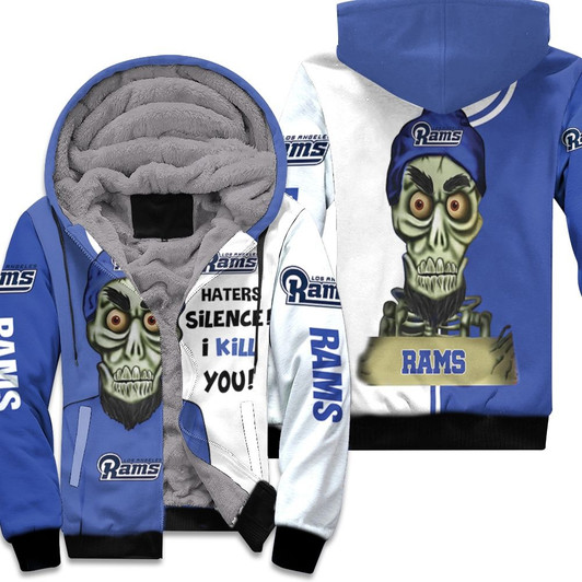 Los Angeles Rams Haters I Kill You 3D Fleece Hoodie