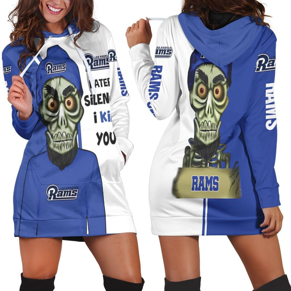 Los Angeles Rams Haters I Kill You 3d Hoodie Dress Sweater Dress Sweatshirt Dress