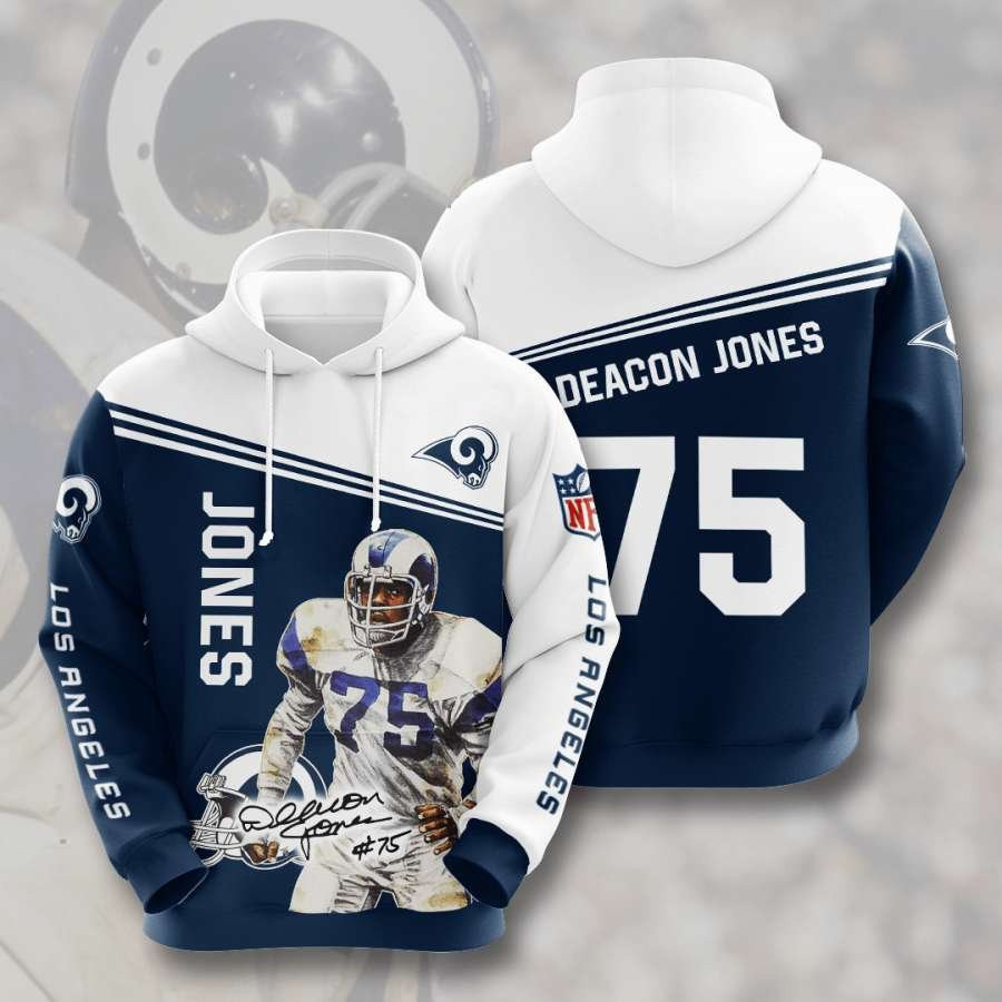 Los Angeles Rams No1070 Custom Hoodie 3D