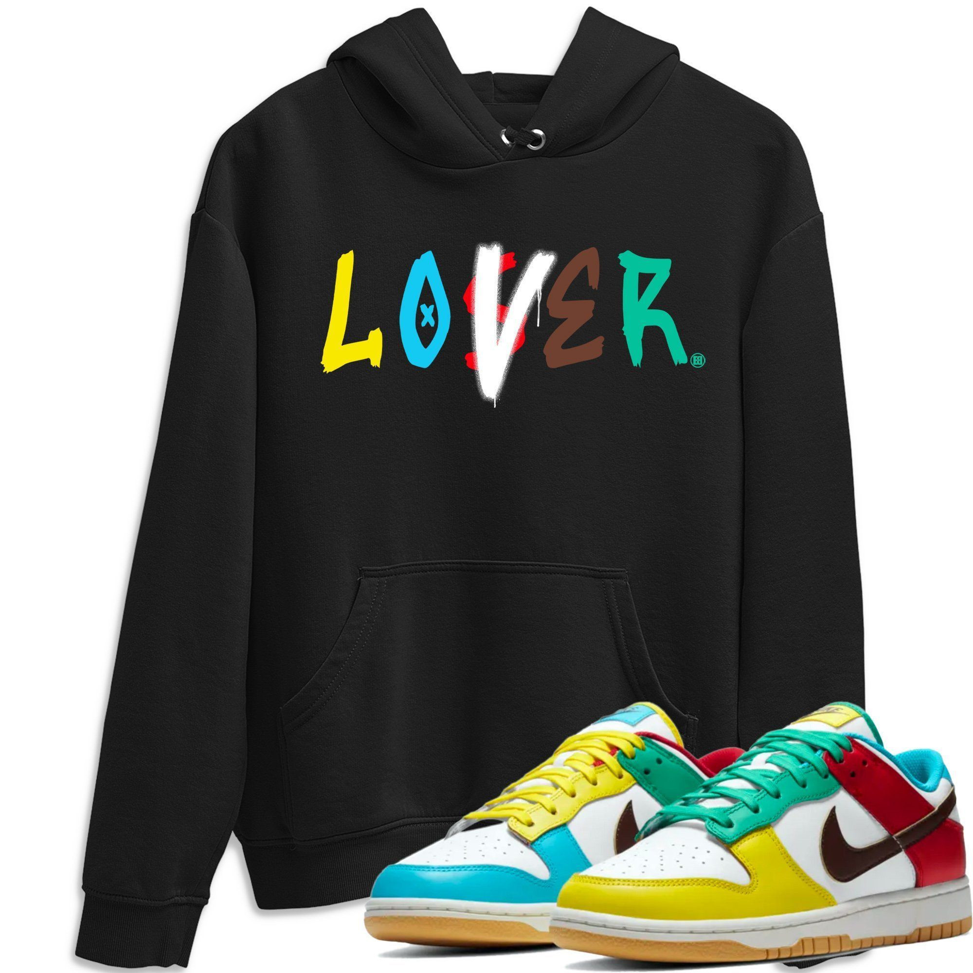 Loser Lover Hoodie - Nike Dunk Free 99 White Outfit