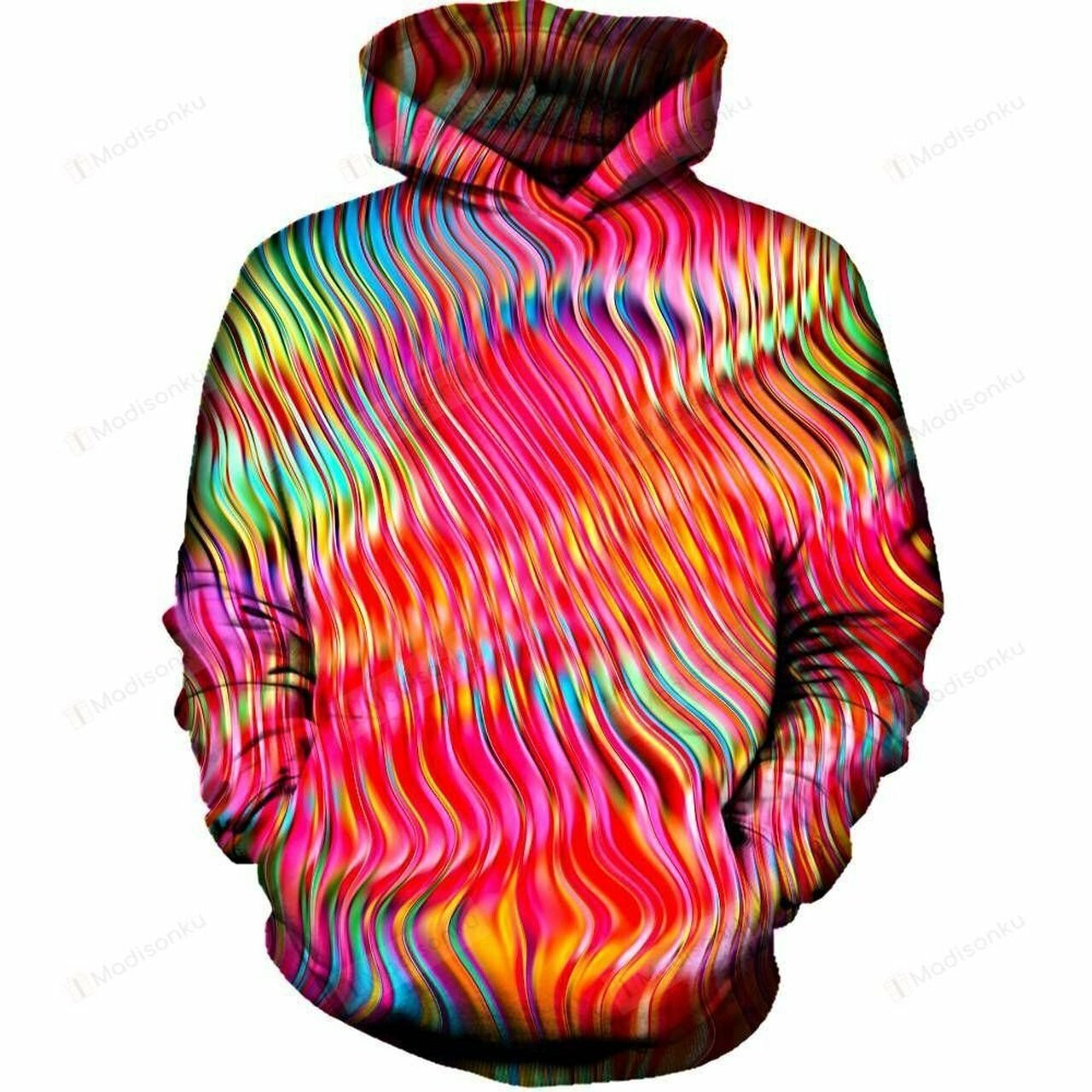 Lost In Color 3d All Over Printed Hoodie