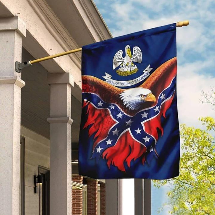 Louisiana American History Flag Garden Flag House Flag