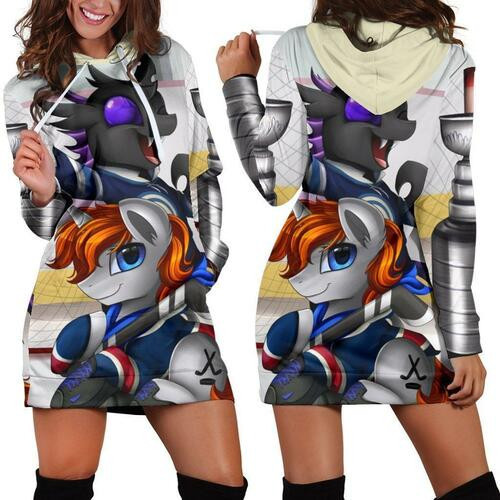 Love Hockey Womens Hoodie Dress Sweater Dress Sweatshirt Dress 3d All Over Print For Women Hoodie