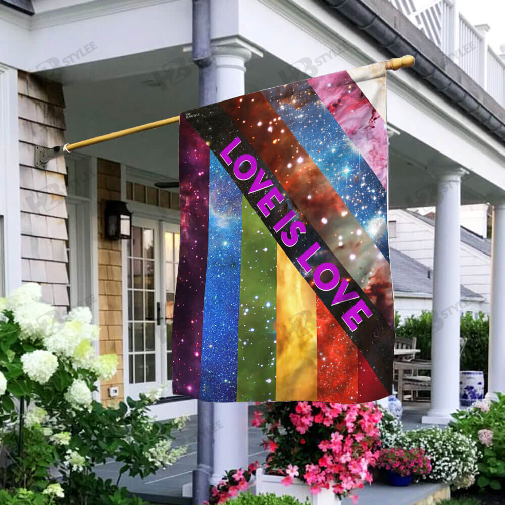 Love Is Love LGBT Flag Garden Flag House Flag