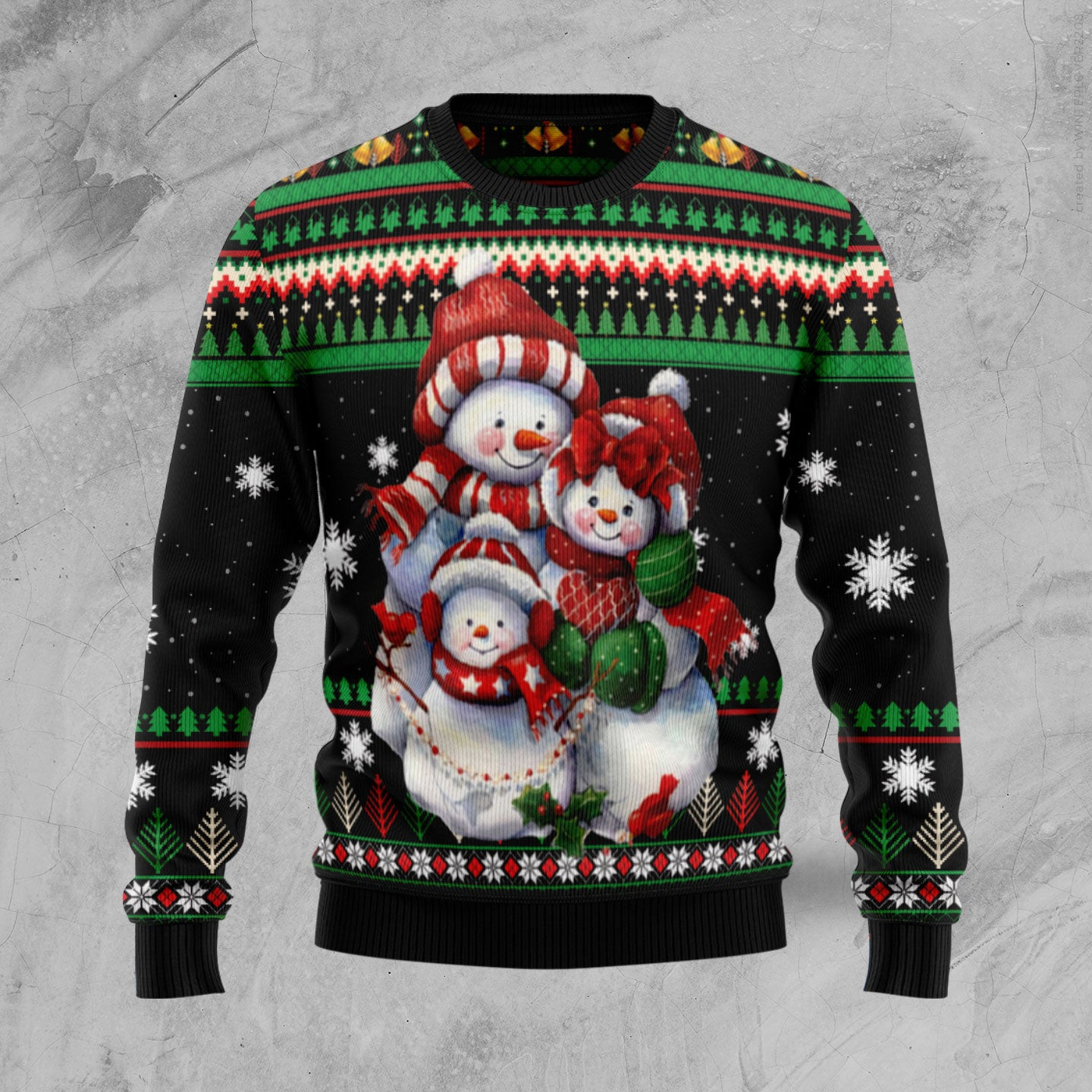 Lovely Snowman Ugly Christmas Sweater, Ugly Sweater For Men Women, Holiday Sweater