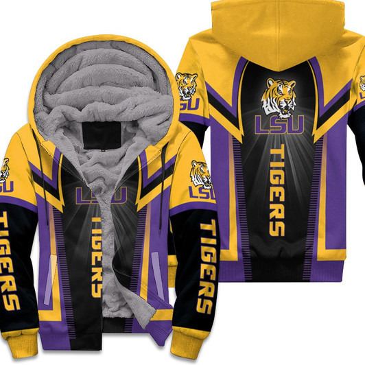 Lsu Tigers Ncaa Fan For Tigers Lover 3D Fleece Hoodie