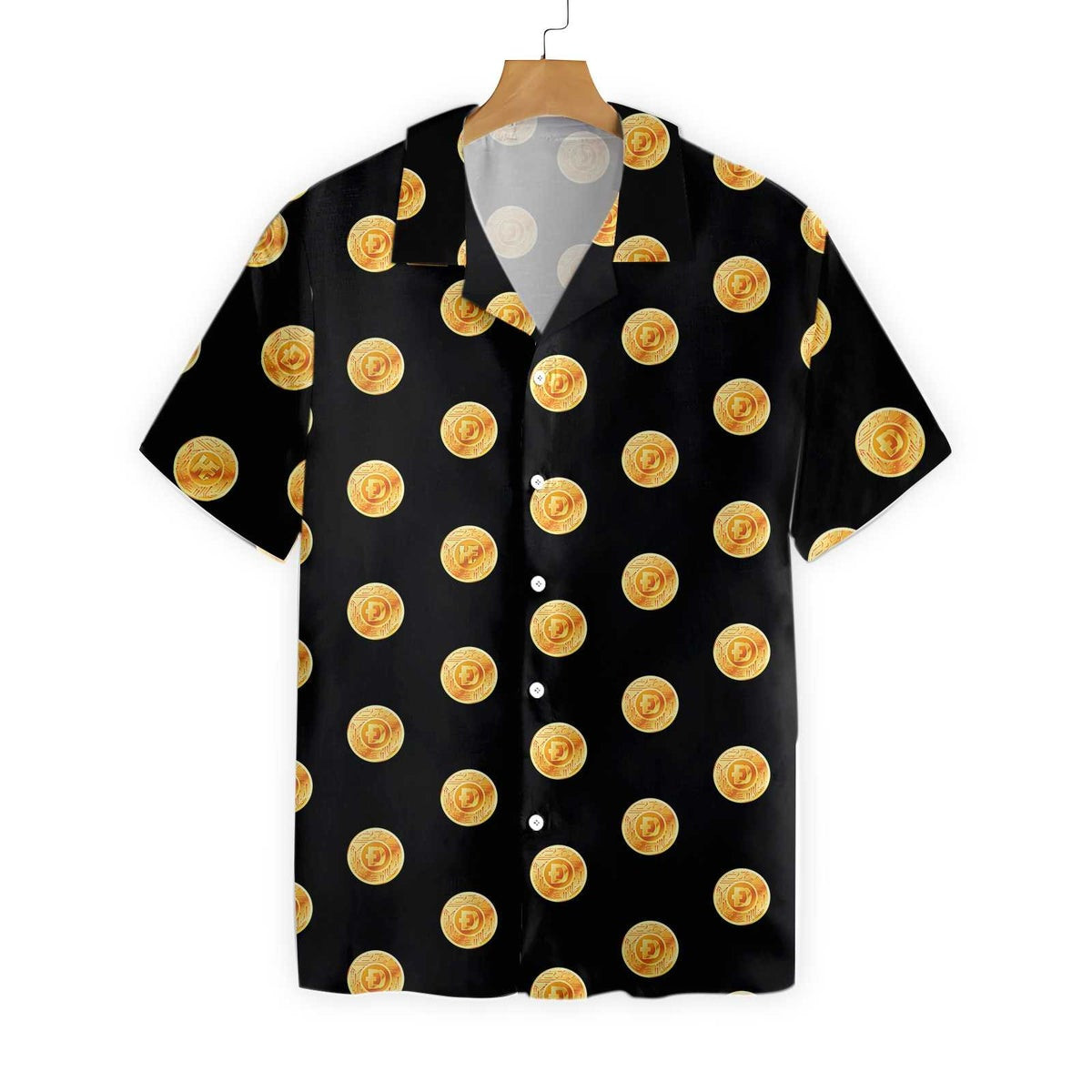 Luxury Dogecoin Hawaiian Shirt