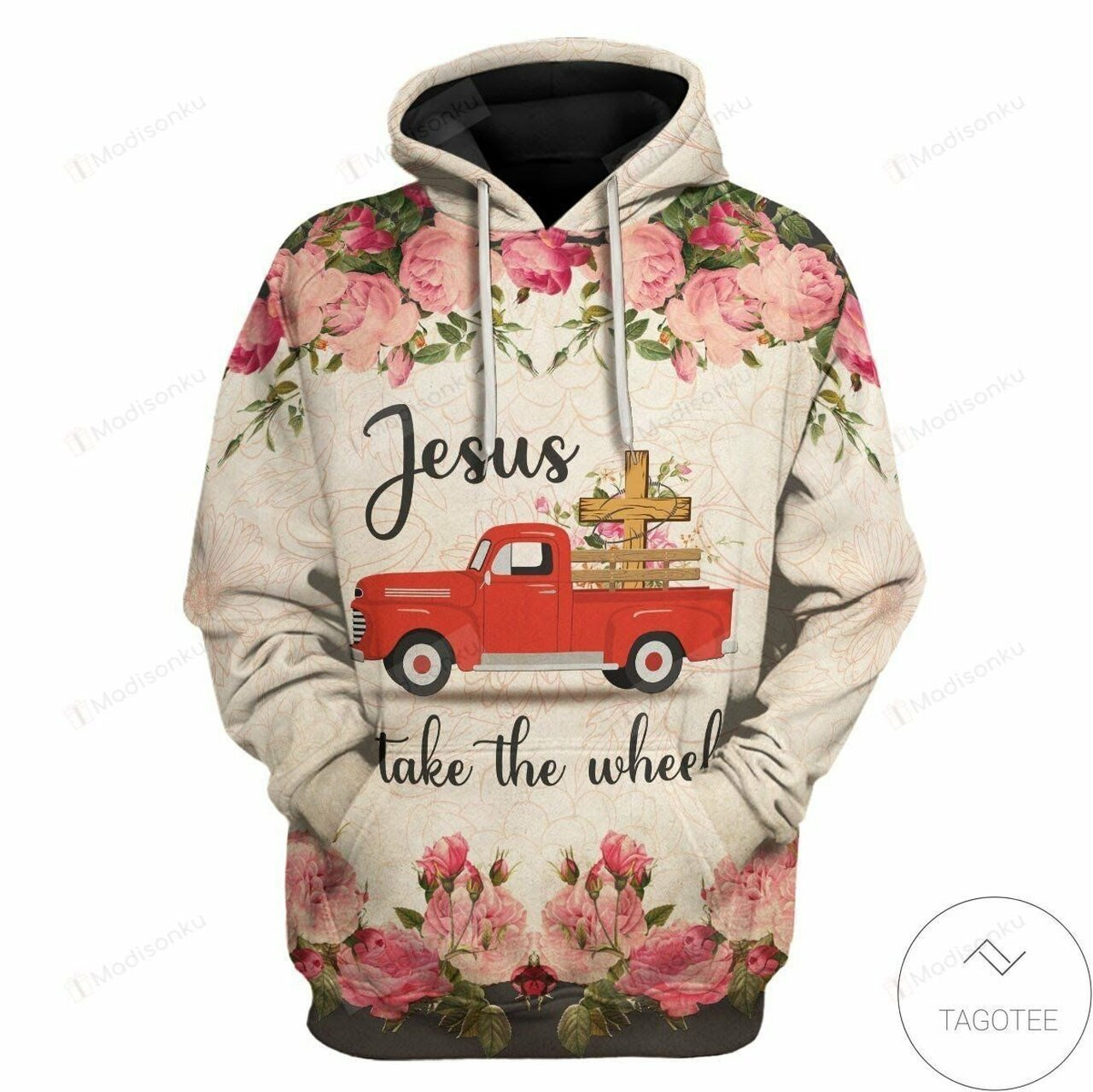 Luxury Jesus Take The Wheel 3d All Over Print Hoodie