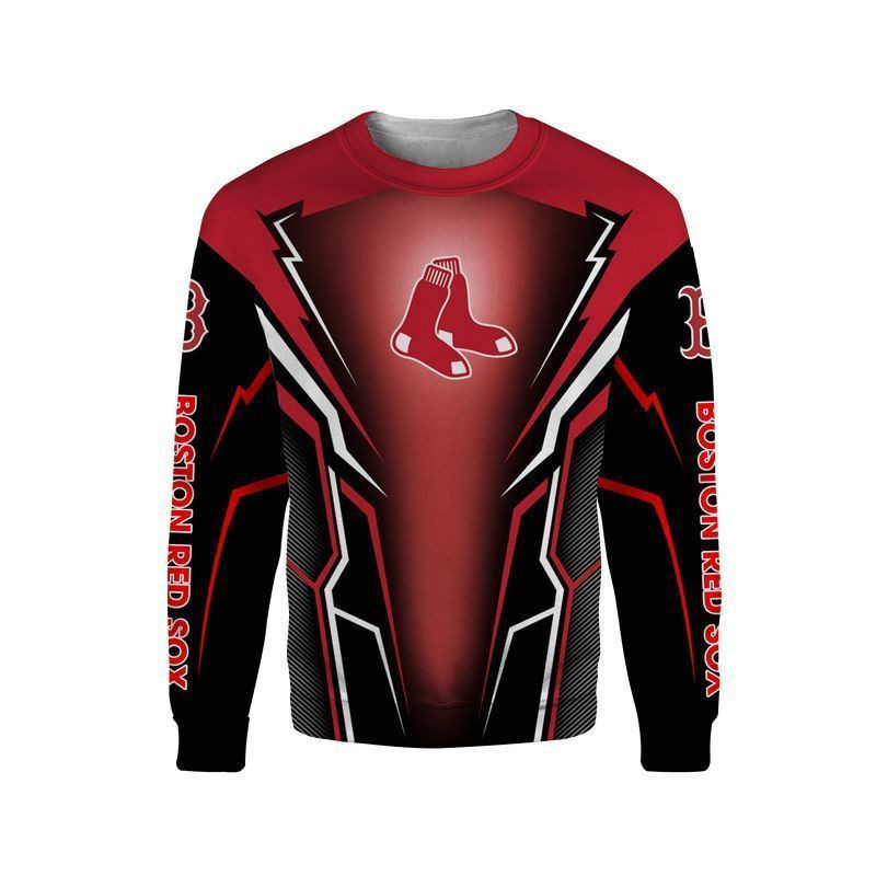MLB Baltimore Boston Red Sox Edition All Over Print Sweatshirt Zip Hoodie T shirt Shirt Hoodie Size S-5XL 2021