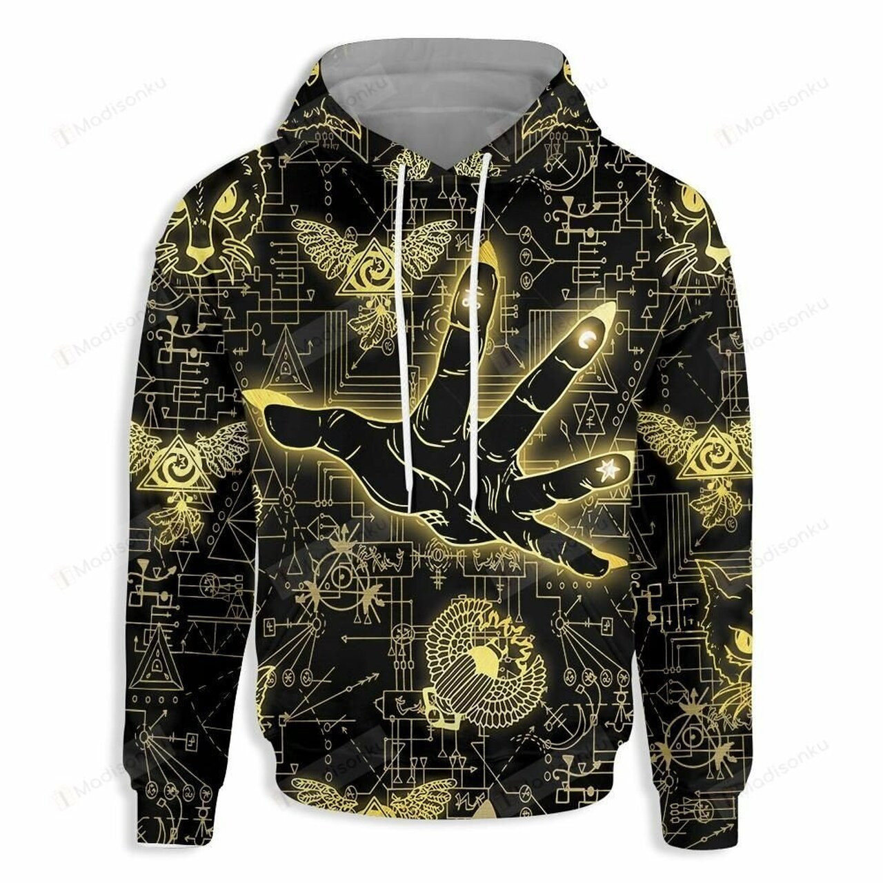 Magician Hand Wicca For Unisex 3d All Over Print Hoodie