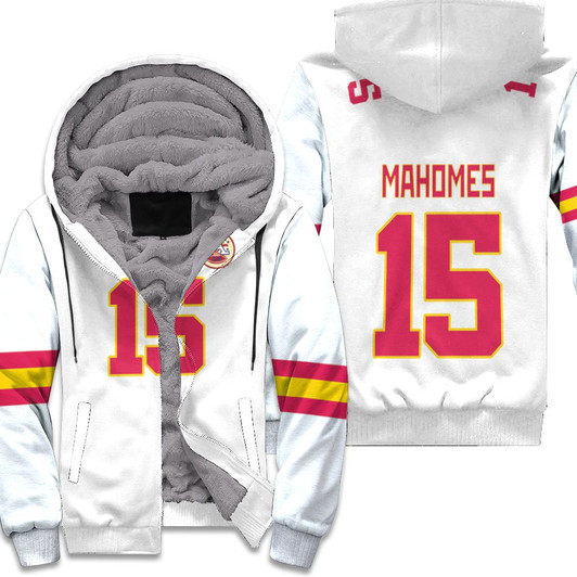 Mahomes 15 Kansas City Chiefs For Nfl Fan 3D Fleece Hoodie