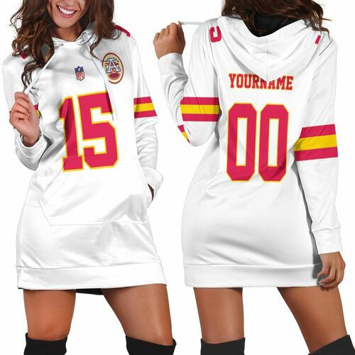 Mahomes 15 Kansas City Chiefs For Nfl Fan 3d Hoodie Dress Sweater Dress Sweatshirt Dress