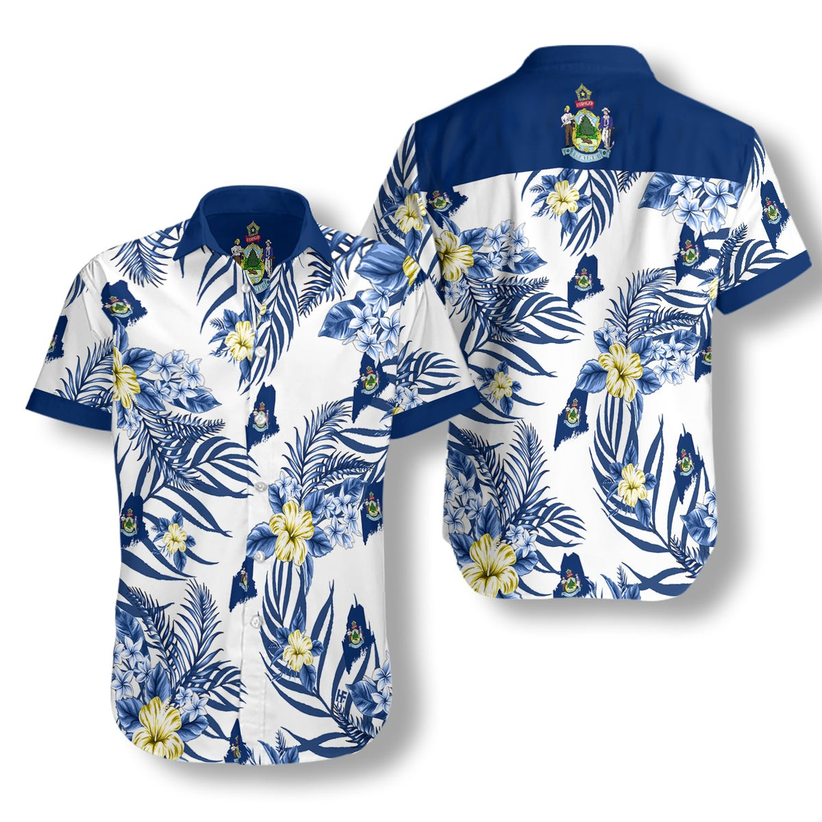 Maine Proud Hawaiian Shirt