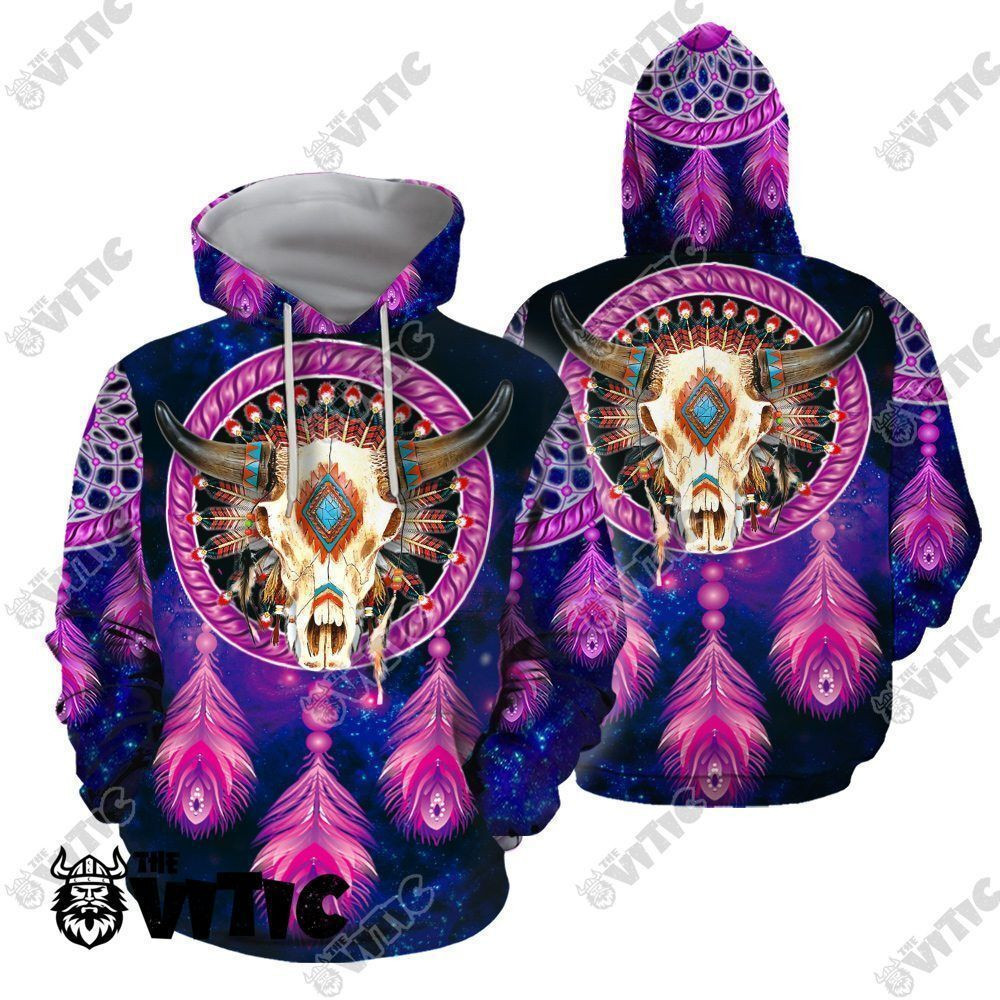 Majestic Night Native Buffalo Hoodie 4609