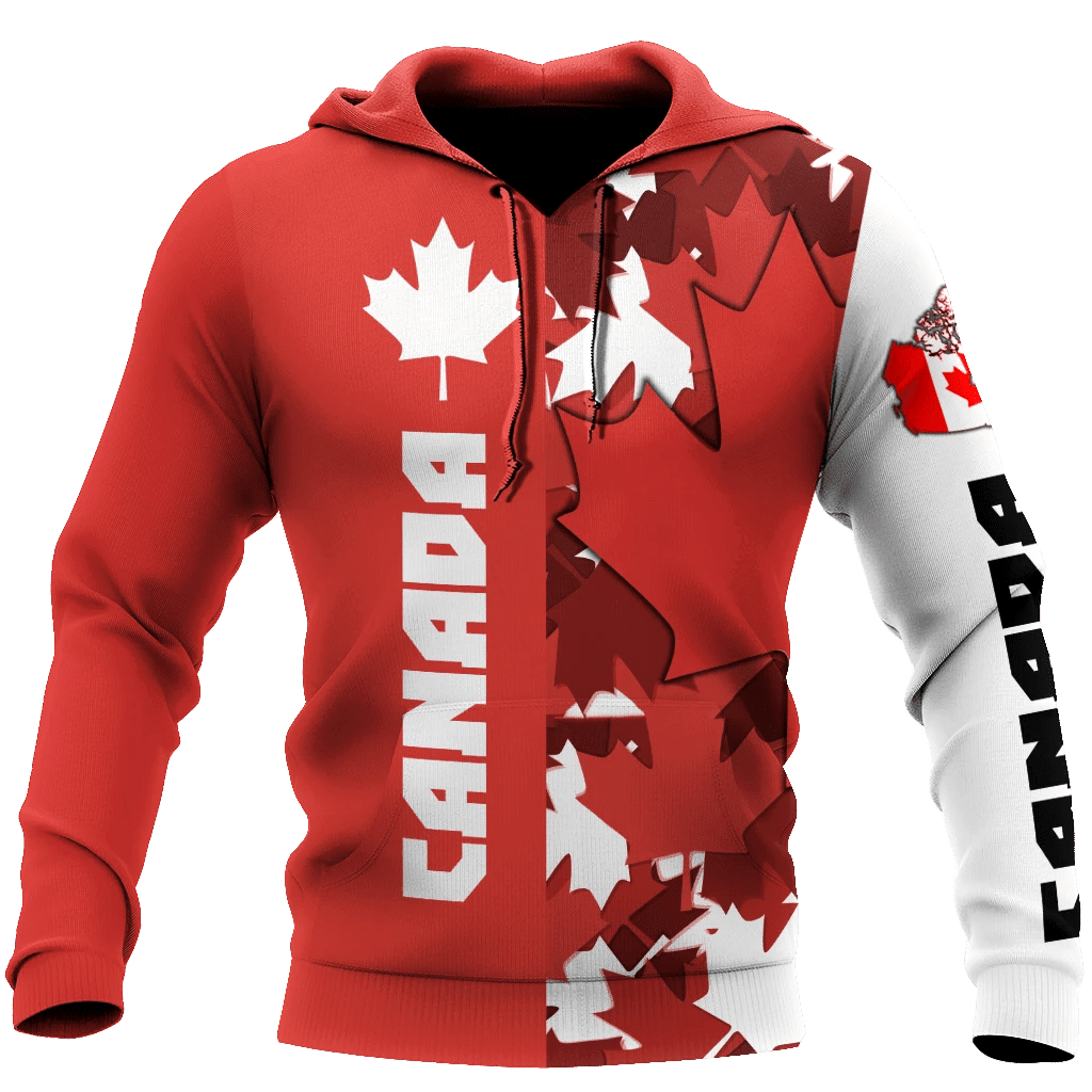 Maple Leaf 3D All Over Print | Hoodie | For Men & Women | Fu