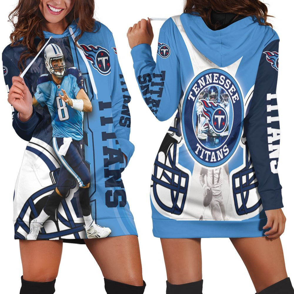 Marcus Mariota 8 Tennessee Titans Super Bowl 2021 Afc South Division Ship Hoodie Dress Sweater Dress Sweatshirt Dress