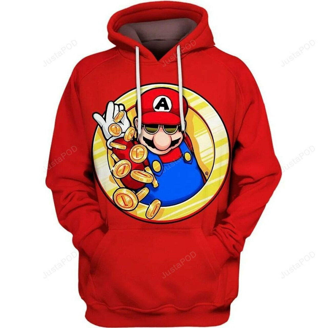 Mario Salt Bae 3d All Over Print Hoodie