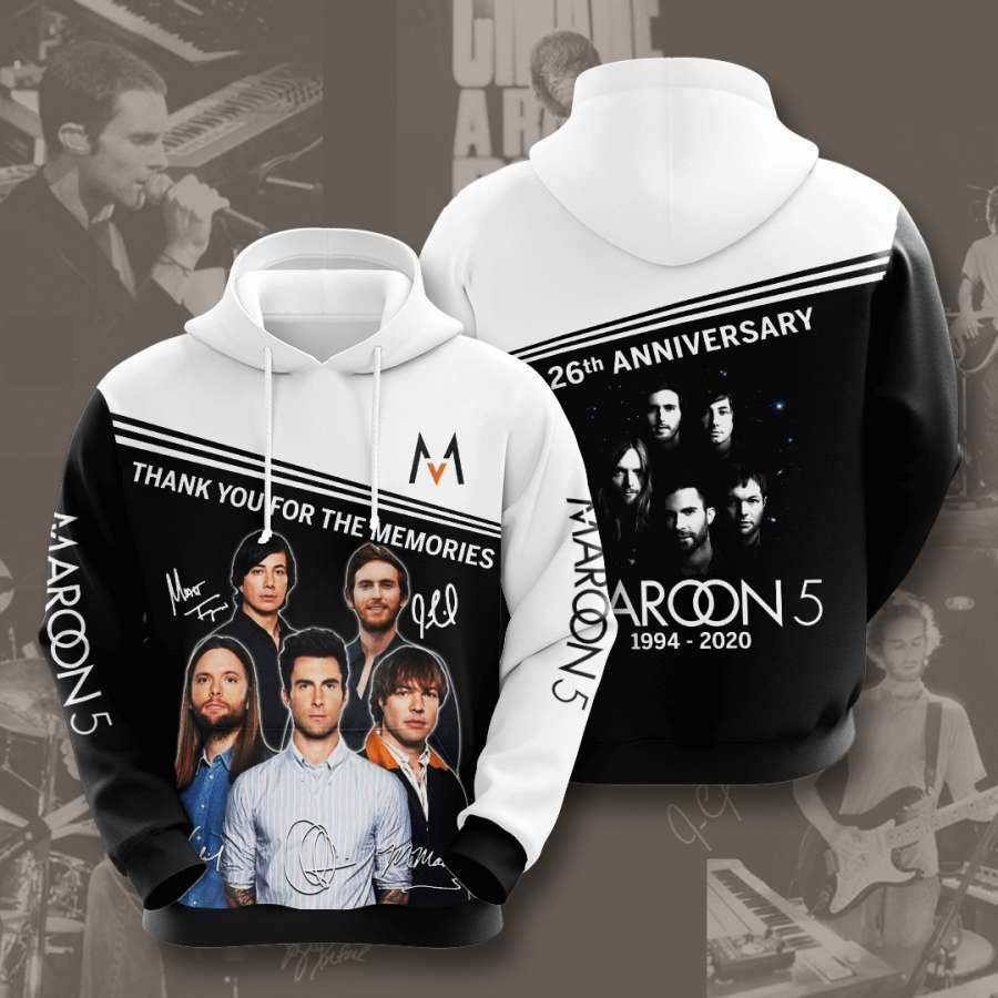 Maroon 5 No1119 Custom Hoodie 3D