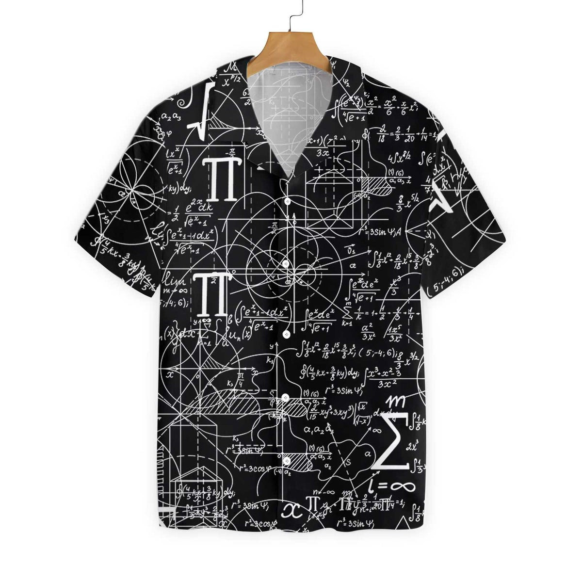 Math Lover Seamless Pattern Hawaiian Shirt