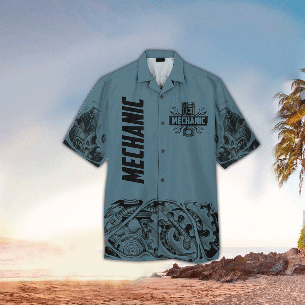 Mechanic Hawaiian Shirt For Men Mechanic Gifts Idea Shirt for Men and Women