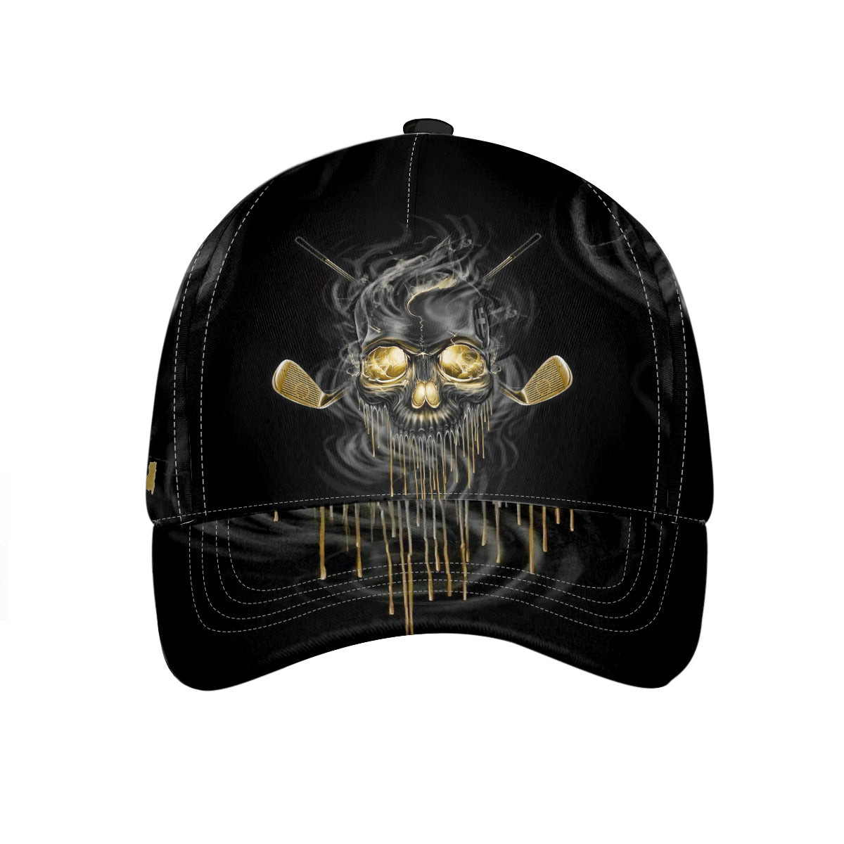 Melting Skull Custom Cap