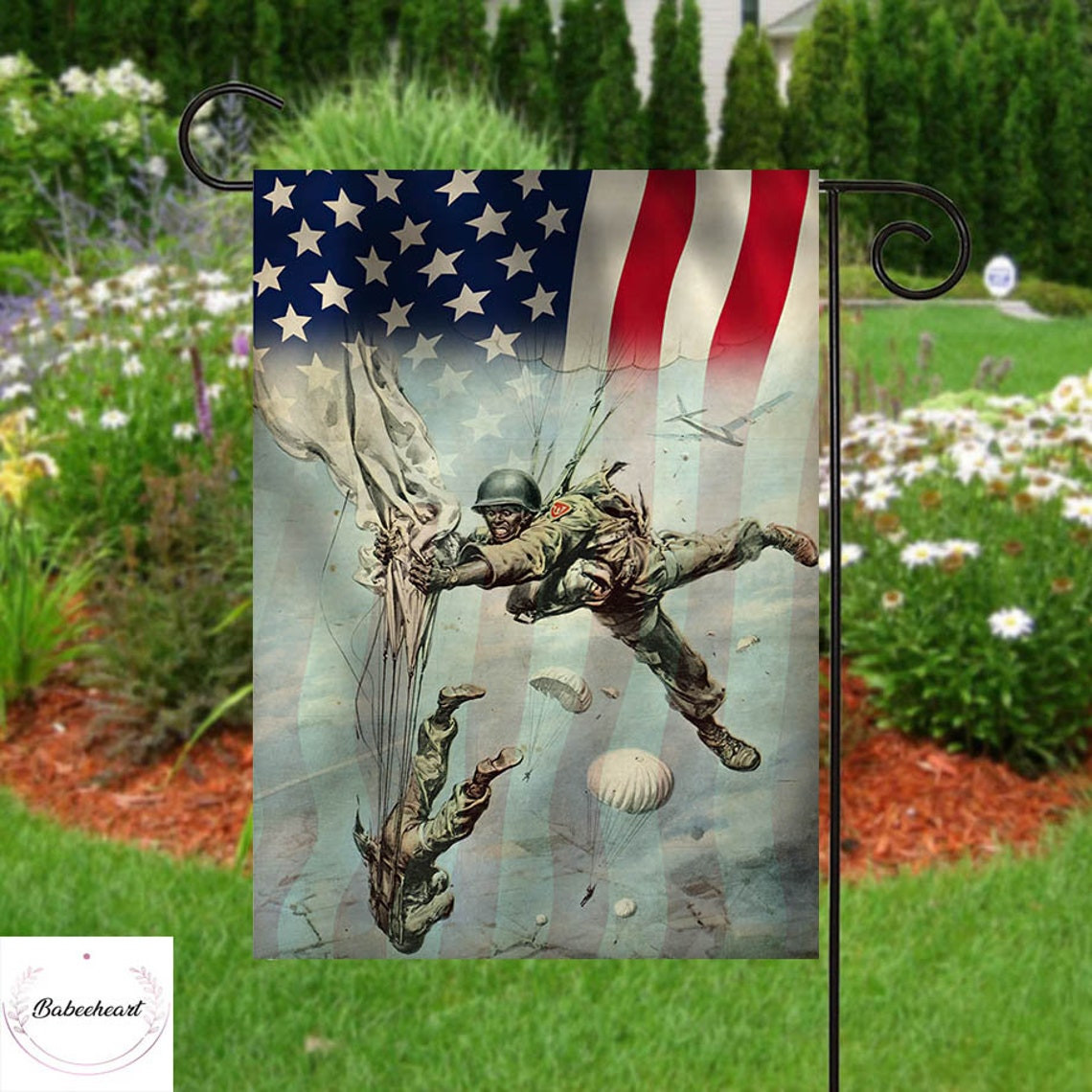 Memorial Day Garden Flag Remember And Honor US Army Veterans Day Decor Remember Soldiers  Double Sided Yard Outdoor Decoration