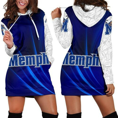 Memphis Tigers Hoodie Dress Sweater Dress Sweatshirt Dress 3d All Over Print For Women Hoodie