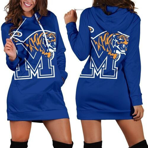 Memphis Tigers Hoodie Dress Sweater Dress Sweatshirt Dress 3d All Over Print For Women Hoodie