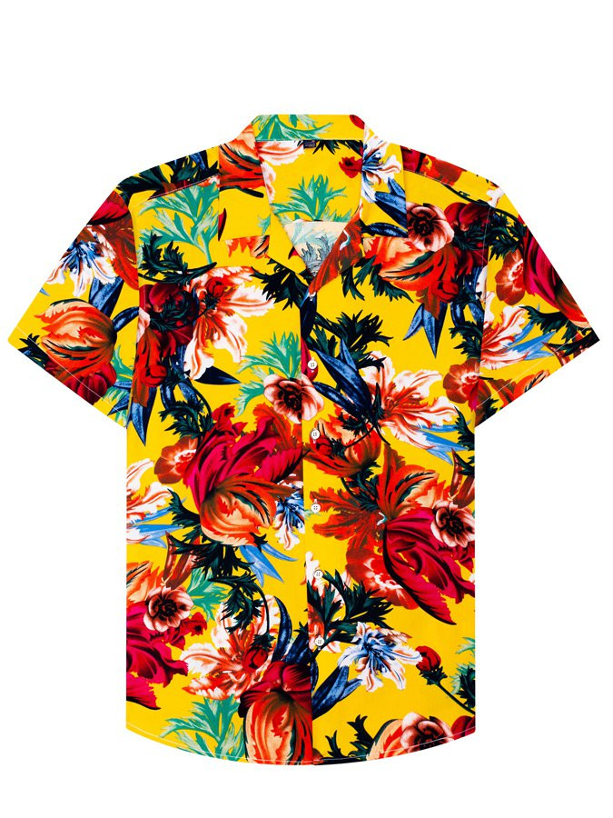 Mens casual Hawaiian shirts