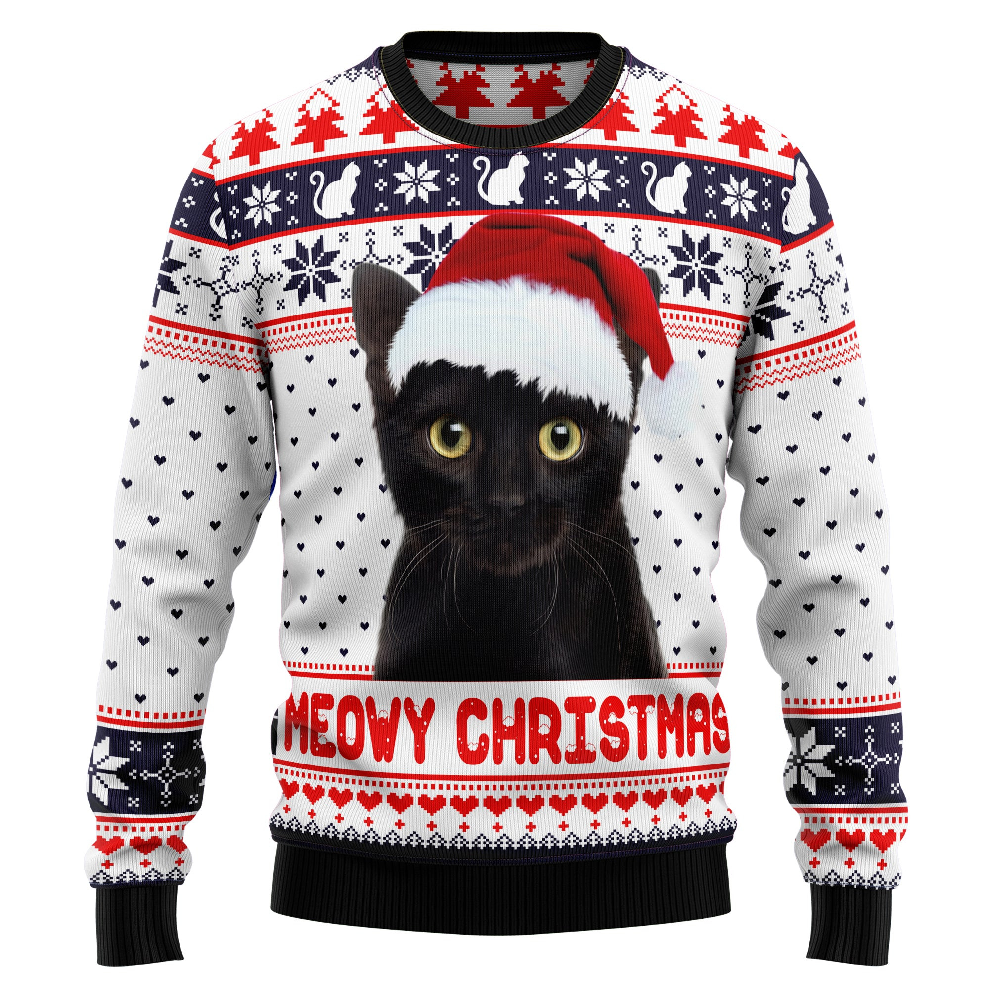 Meowy Christmas Ugly Christmas Sweater