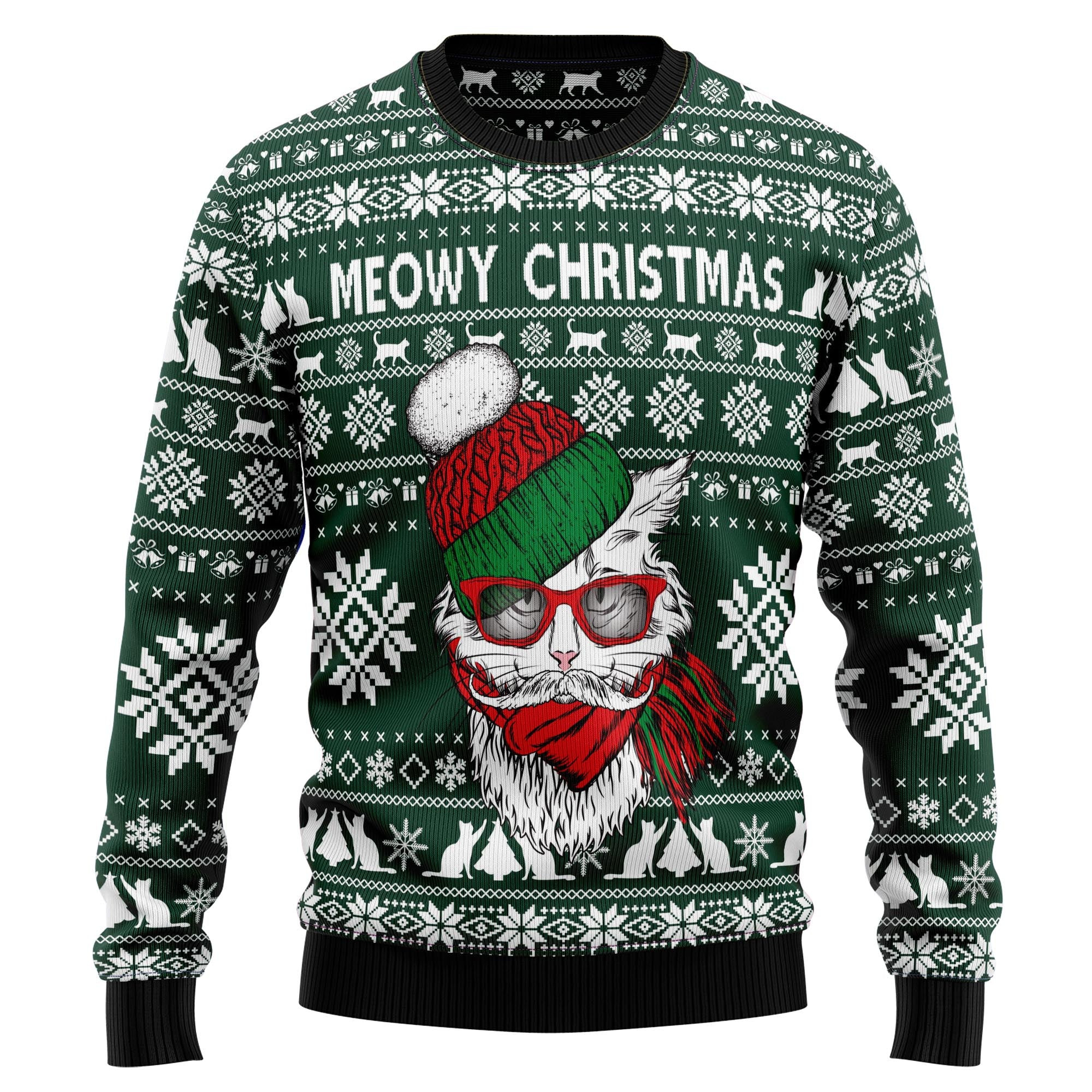 Meowy Christmas Ugly Christmas Sweater