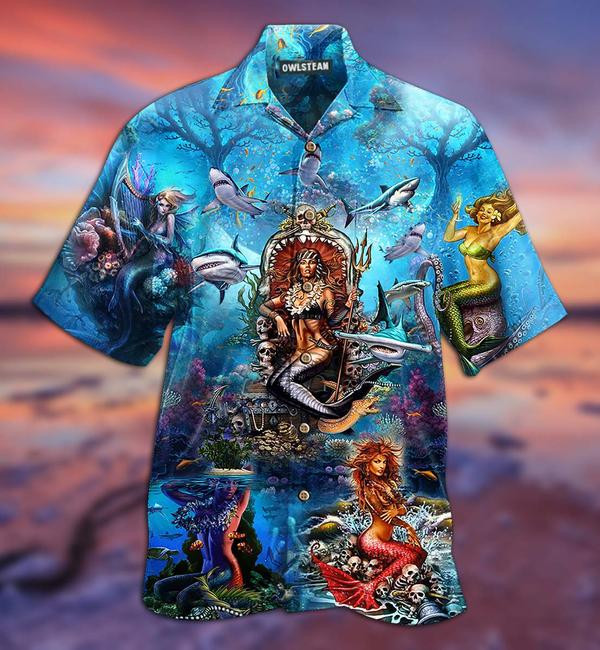 Mermaid Queen Style Edition - Hawaiian Shirt Hawaiian Shirt For Men