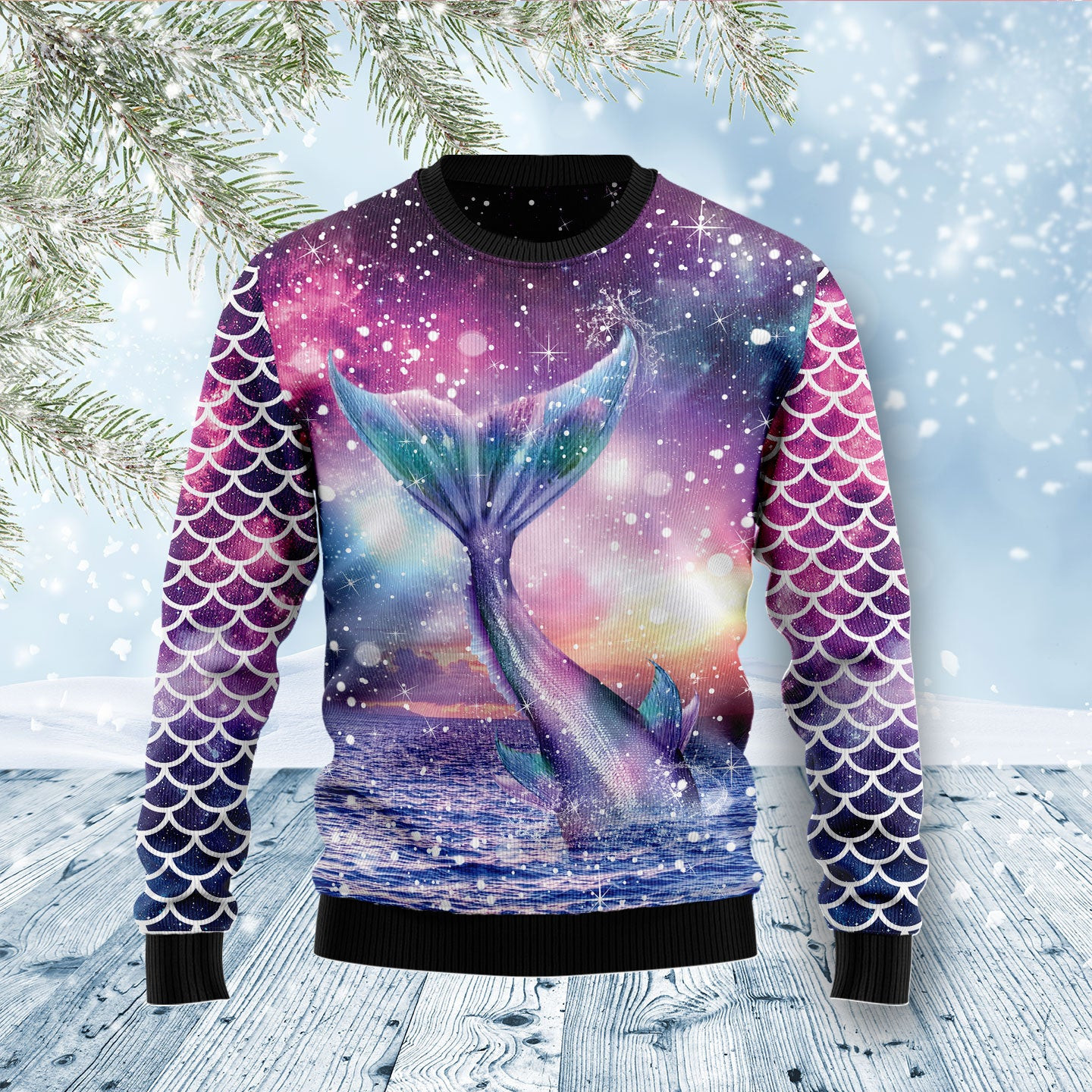 Mermaid Soul Ugly Christmas Sweater