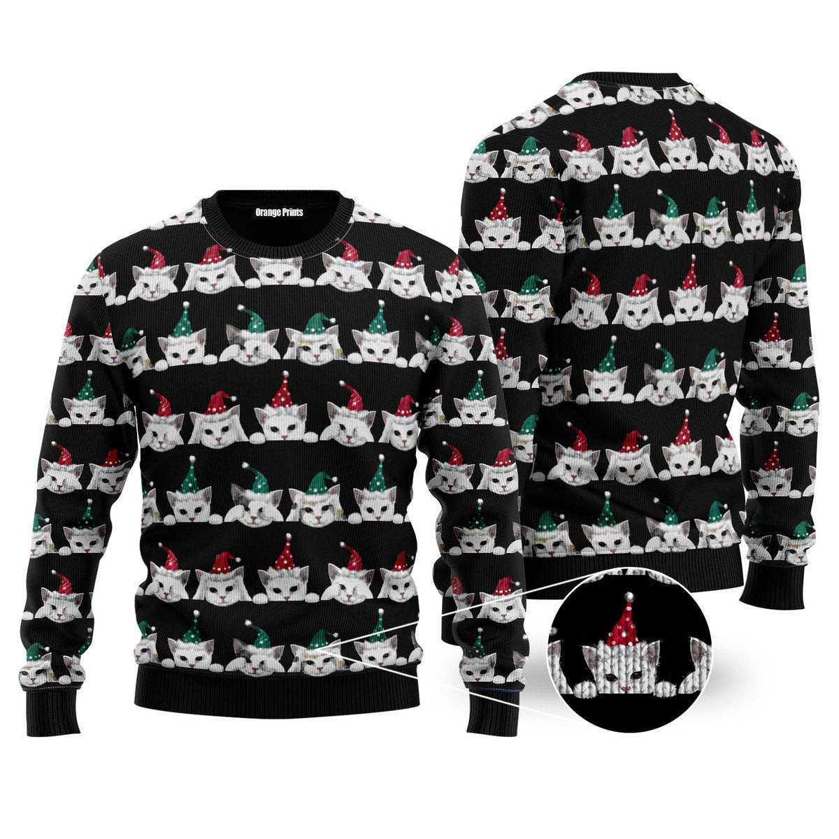 Merry Catmas Ugly Christmas Sweater Ugly Sweater For Men Women