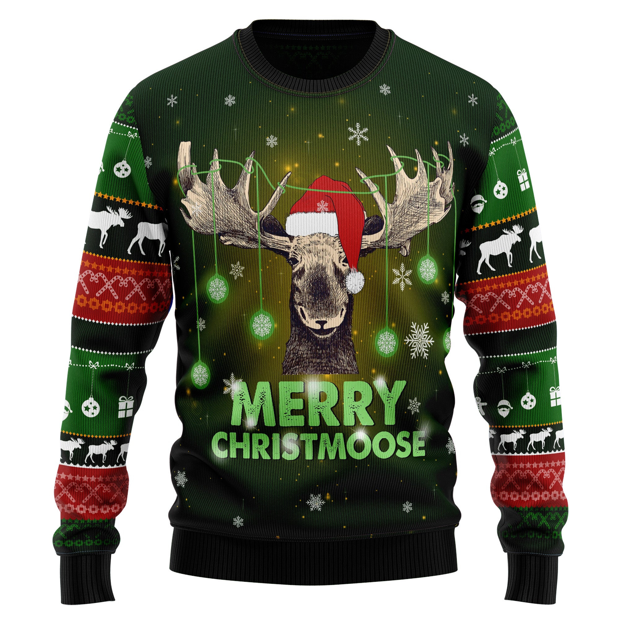 Merry ChristMoose Ugly Christmas Sweater